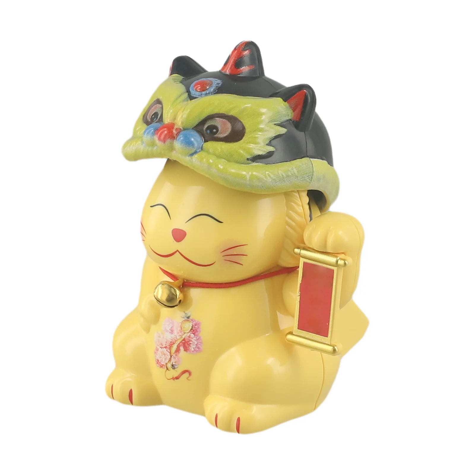Светочувствительный автоматический танец льва LuckyCat солнечный автомобильные