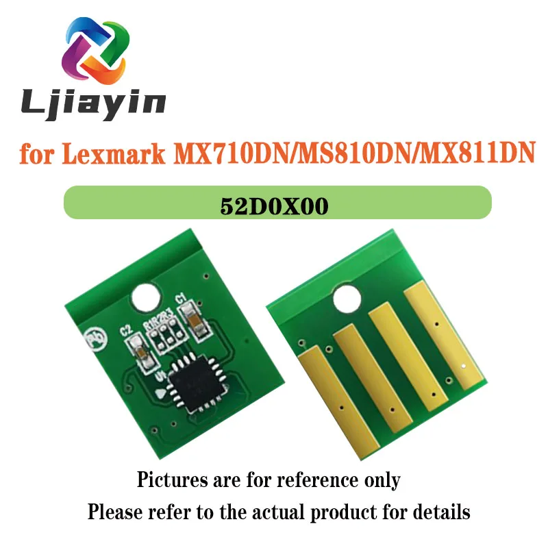 52D0X00/52D0X0E/52D0X0N BK 45K WW Тонер-чип для Lexmark MX710DN/MS810DN/MX811DN/MS811DN/MX811DN/MS812DN/MX812DN