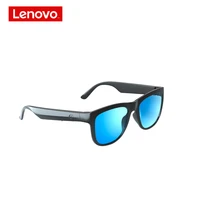 lenovo smart music sunglasses earphone hifi sound quality wireless bluetooth 5 0 headphone driving glasses earbuds with mic