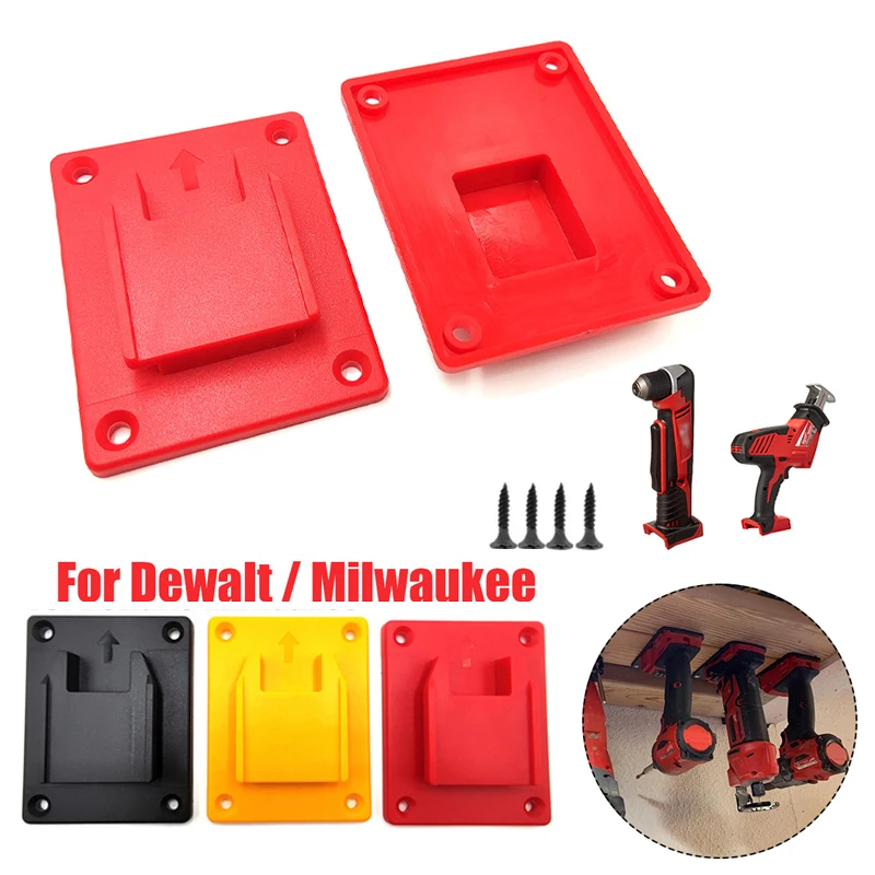 

NEW Tool Holders for Dewalt 14.4V 18V 20V Drill with 4 Mounting Nails Tool Mount Fit for Milwaukee M18 18V Durable Tools Hanger