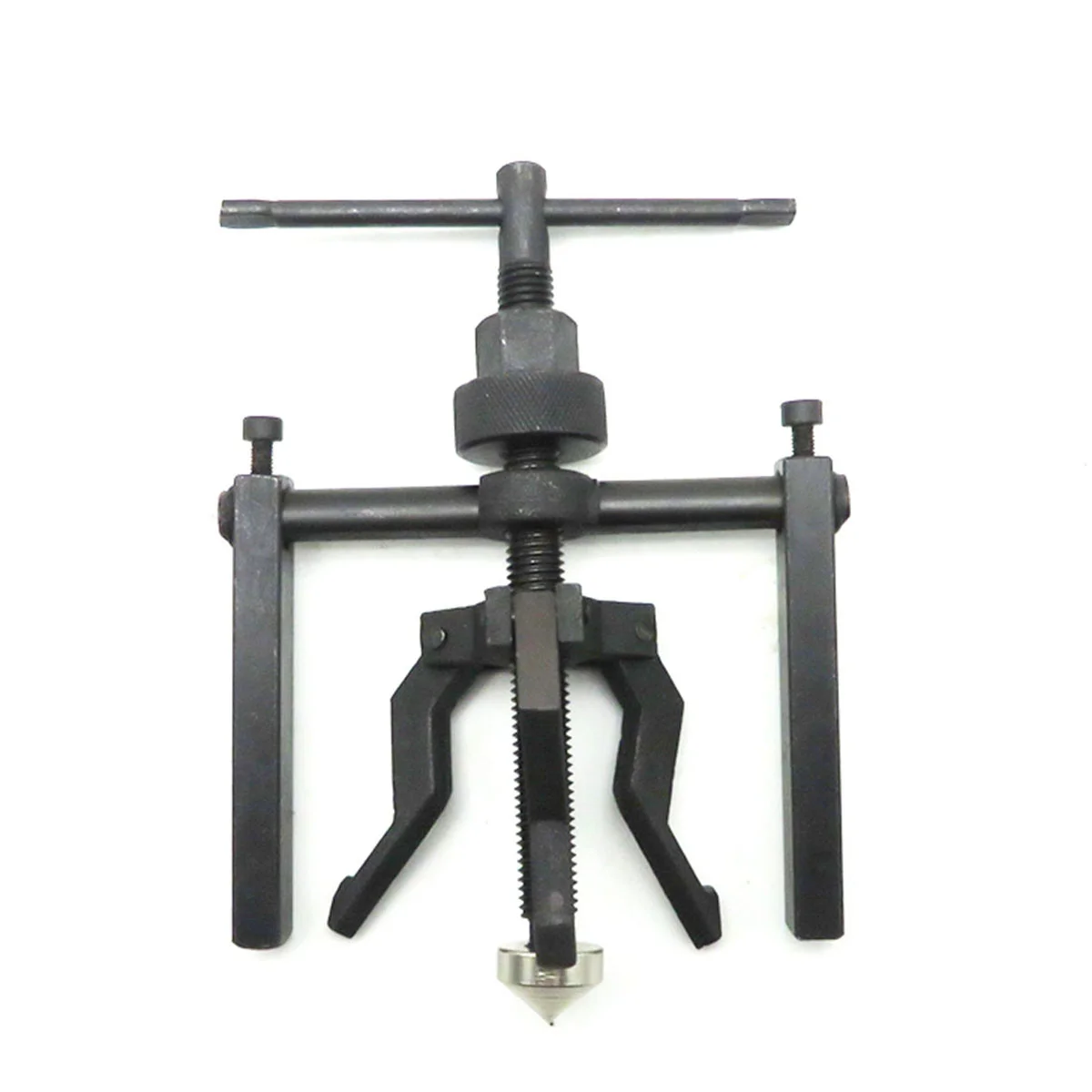 

Heavy Duty 3 Leg Rama Bearing Hub Gear Puller Reversible Gear Hub Bearing Puller Pulley Removal Tool (Black)