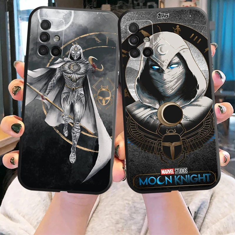 

Marvel Moon Knight Phone Cases For Samsung S20 FE S20 S8 Plus S9 Plus S10 S10E S10 Lite M11 M12 S21 Ultra Shell Soft TPU