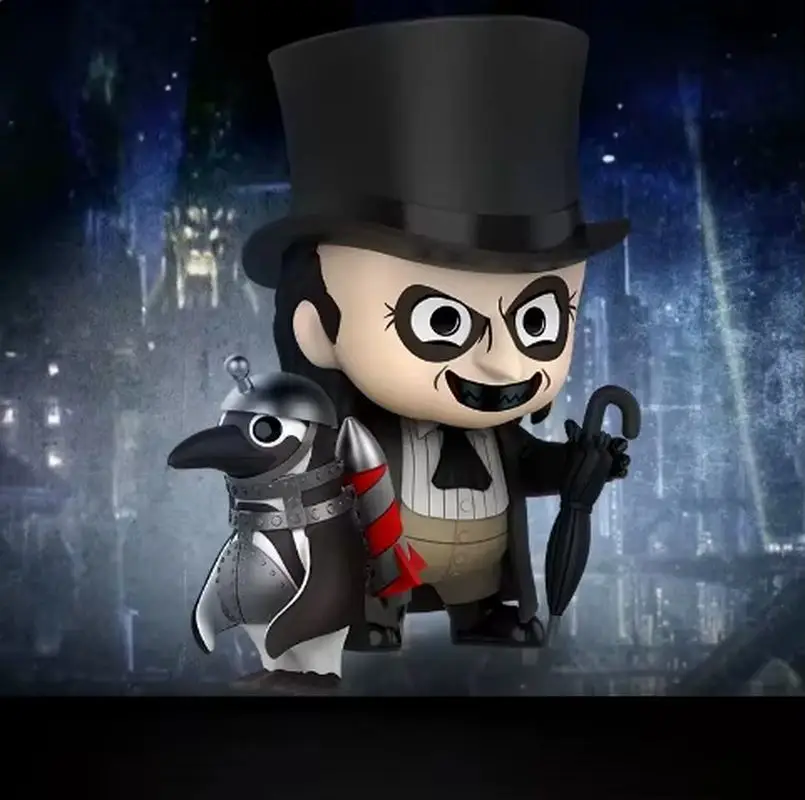Фото Набор мини-фигурок Hot Toys Anime Figure Bat Cosbaby, коллекционная декоративная фигурка Q-версии, украшение для рабочего стола, игрушка-подарок для фанатов №1