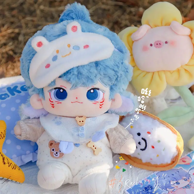 Игрушка плюшевая в виде куклы 20 см