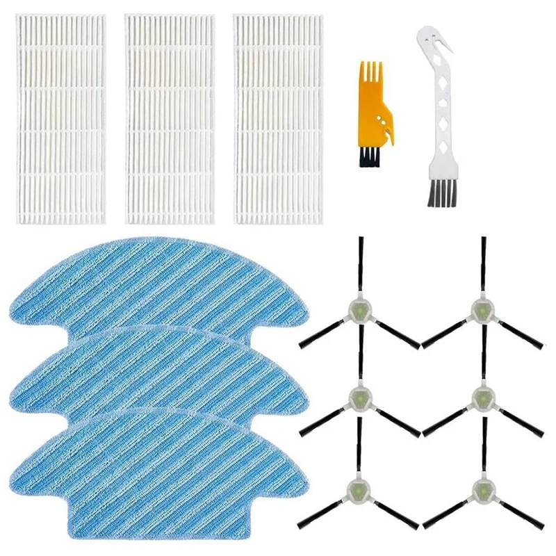 

Vacuum Cleaner Side Brush Filter Mop Cleaning Brush For Lefant M210 M210S M210B M213 Replacement Parts Accessories