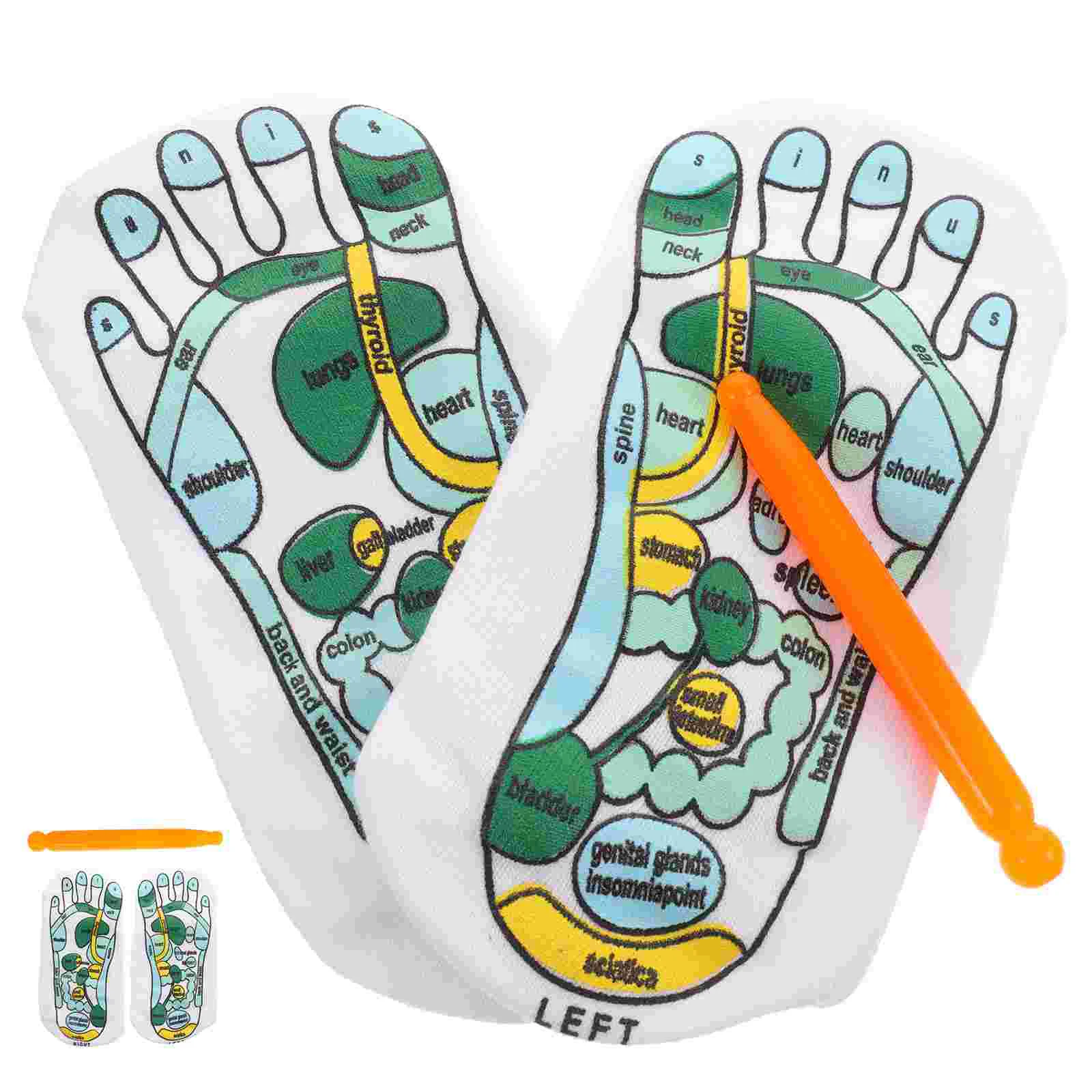 

Socks Massaging Socks Massagers Feet Foot Socks Breathable Pressure Point Relaxation Tool Trigger Point Tool