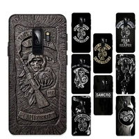 sons of anarchy usa tv painted phone case for samsung s20 lite s21 s10 s9 plus for redmi note8 9pro for huawei y6 cover