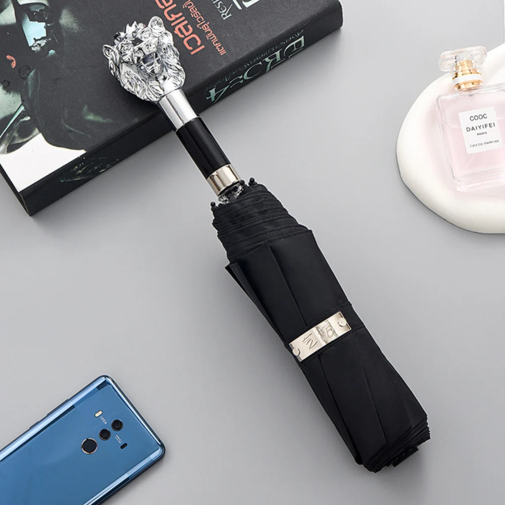 Зонт с защитой от УФ-лучей роскошный складной зонт 8 ребрами рисунком орла