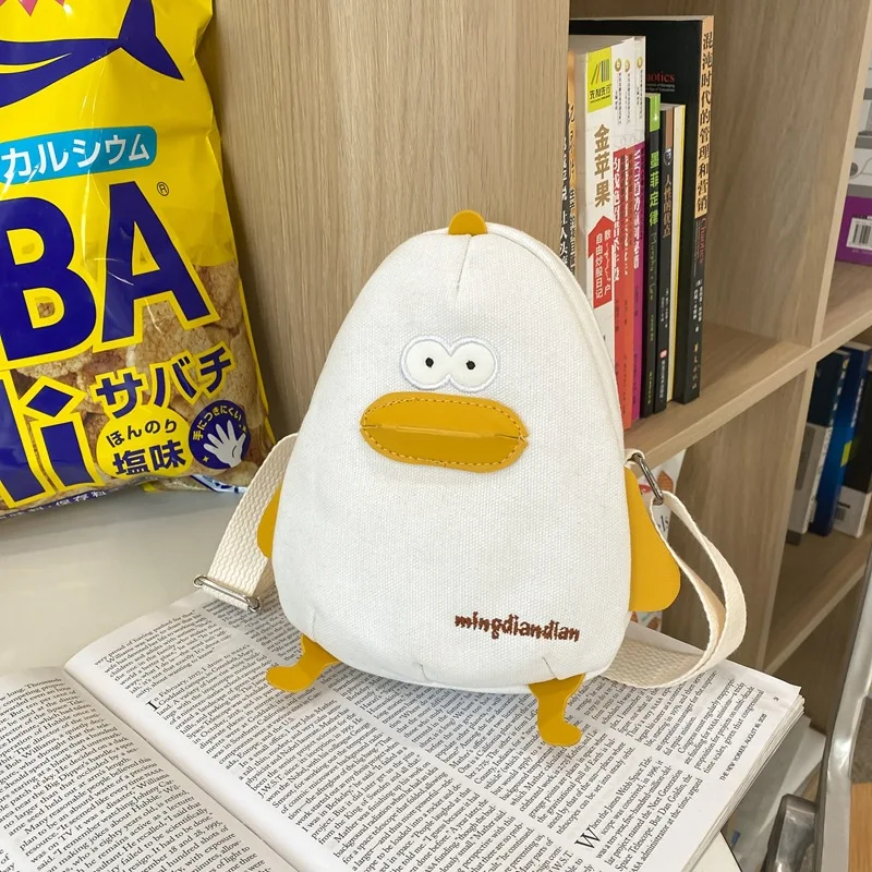 Женская милая и забавная сумка-мессенджер Студенческая мультяшная сумка