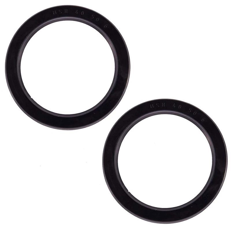 

2X USH 40Mm X 50Mm X 6Mm Hydraulic Cylinder Rubber Oil Seal Ring