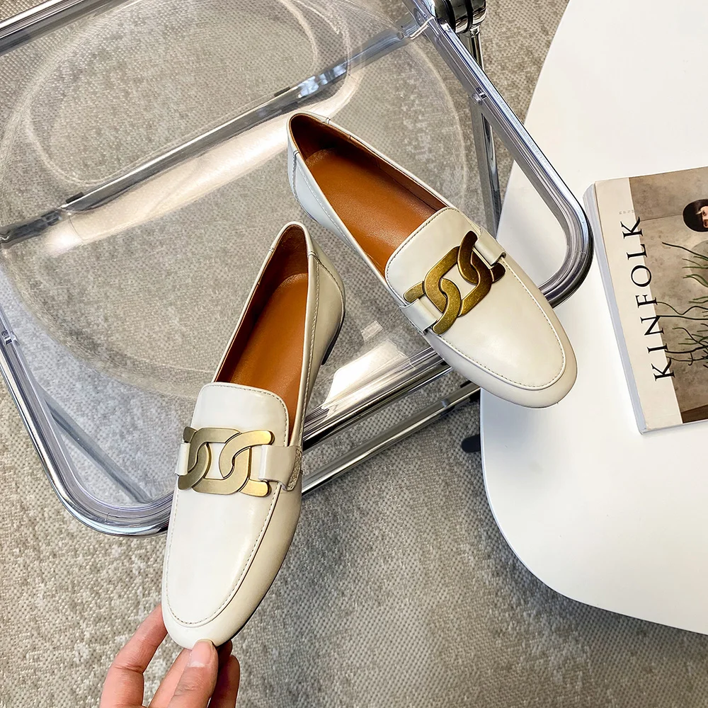 Женские лоферы 2022 женские Детские замшевые из коровьей кожи плоские блестящие