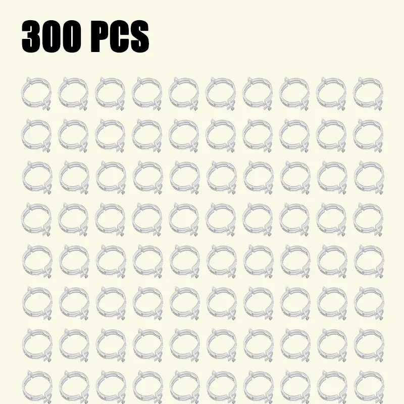 

Пластиковые зажимы для растений 50-300 шт