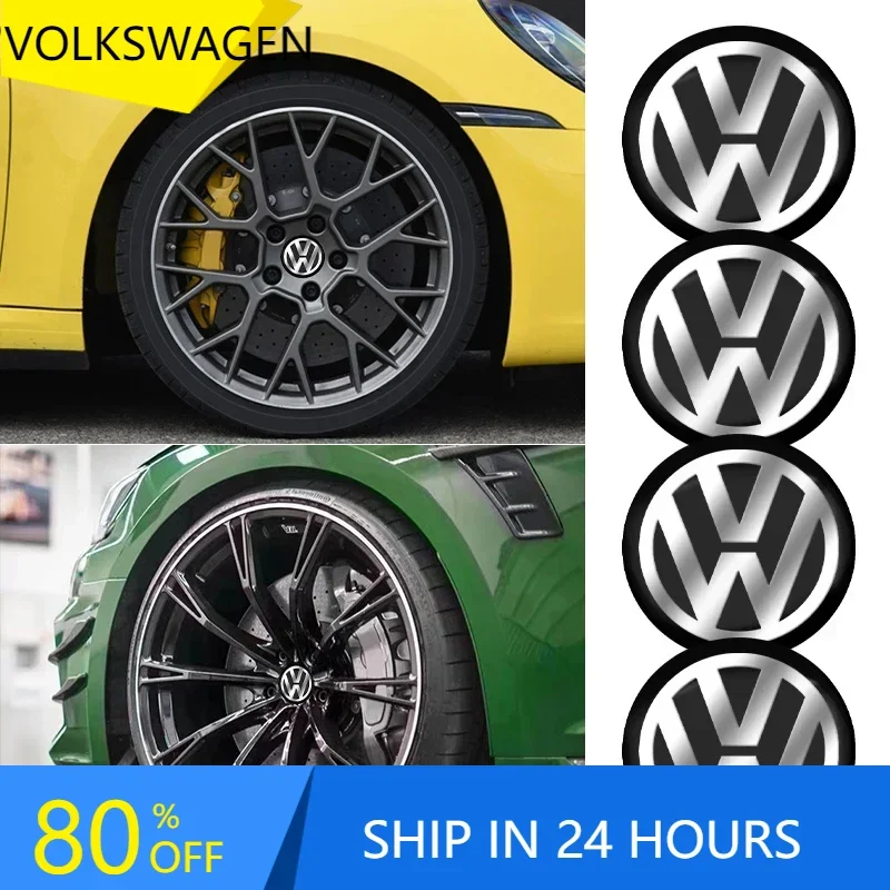 2025 Горячие 4 шт. 56 мм наклейки на колеса автомобиля центральная крышка ступицы
