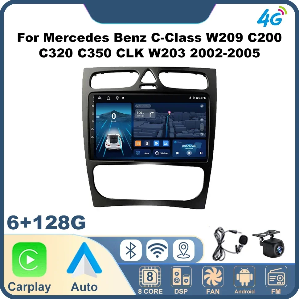 Автомобильные интеллектуальные системы автомобильное радио стерео для Mercedes Benz