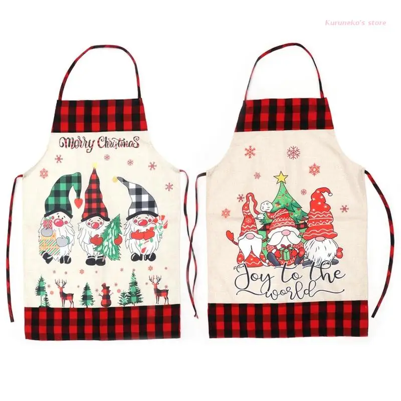 

Фартук Gnome HX6D с подвеской на шею, регулируемый пояс, товары для дома, кухни, ресторана, приготовления выпечки