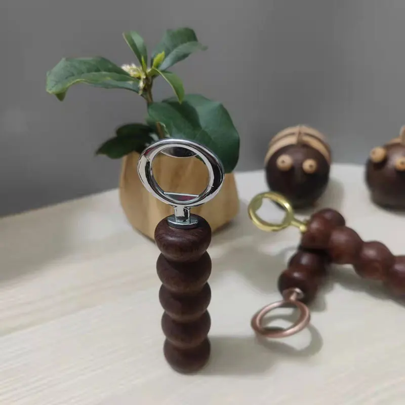 Деревянная открывалка для бутылок пивных аксессуары коридора пива товары дома |