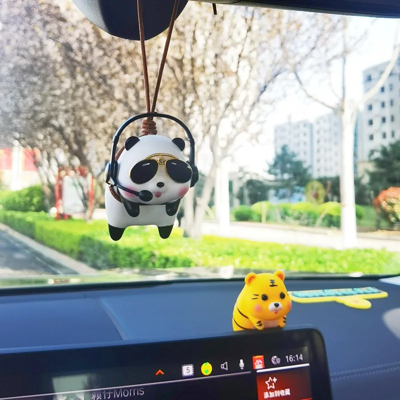 Cute Anime Panda Navigator Car	