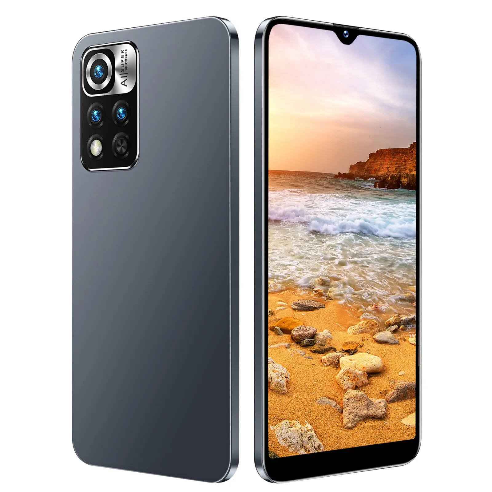 Смартфон с разблокировкой по лицу Android 8 1 задняя камера 5 Мп 6 3-дюймовый экран Waterdrop