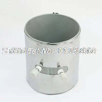 

AC 240V 1500W Ceramic Rotary Knob Stainless Steel Band Heater 130x150mm