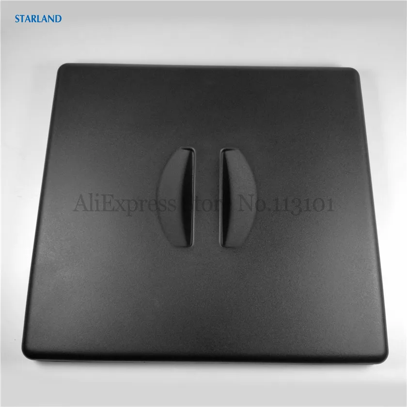 

Одна квадратная крышка, запасная часть, черная пластиковая крышка, крышка бункера, фитинг мягких машин для приготовления мороженого