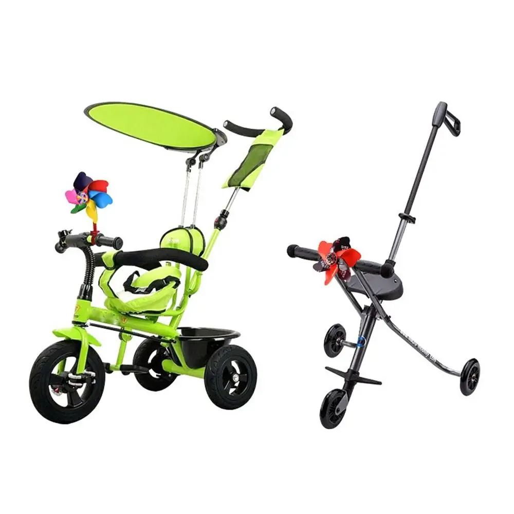 Длинный столб/короткий столб детский велосипед ветряная мельница 10 стилей