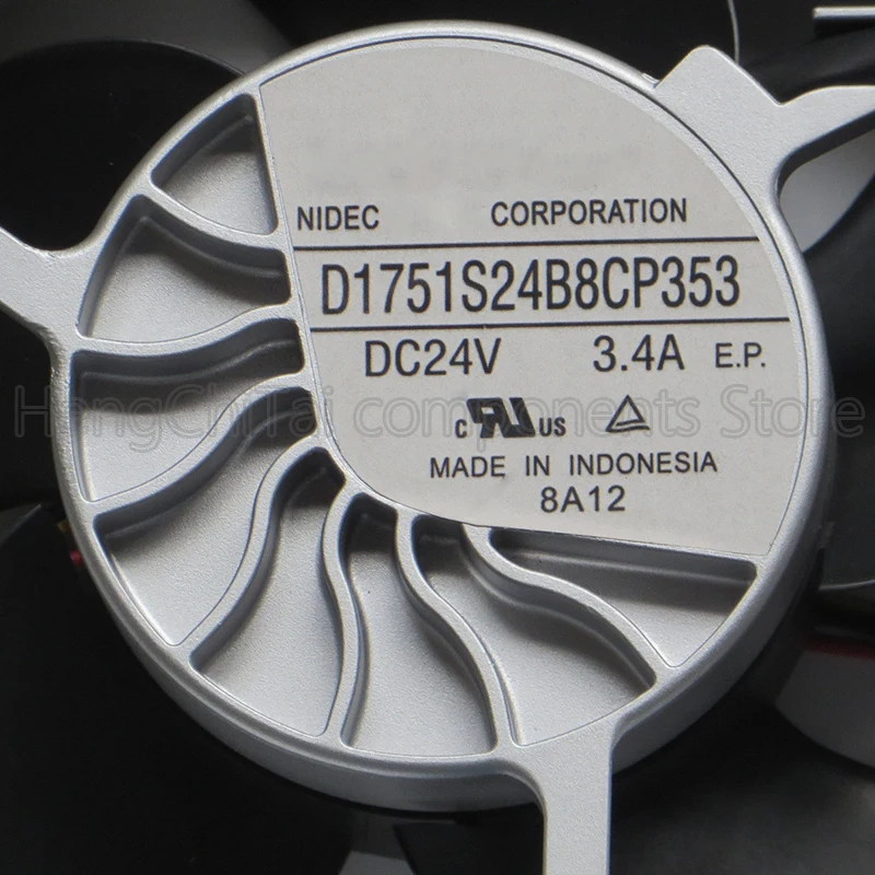 Охлаждающий вентилятор D1751S24B8CP353 24В 3.4A