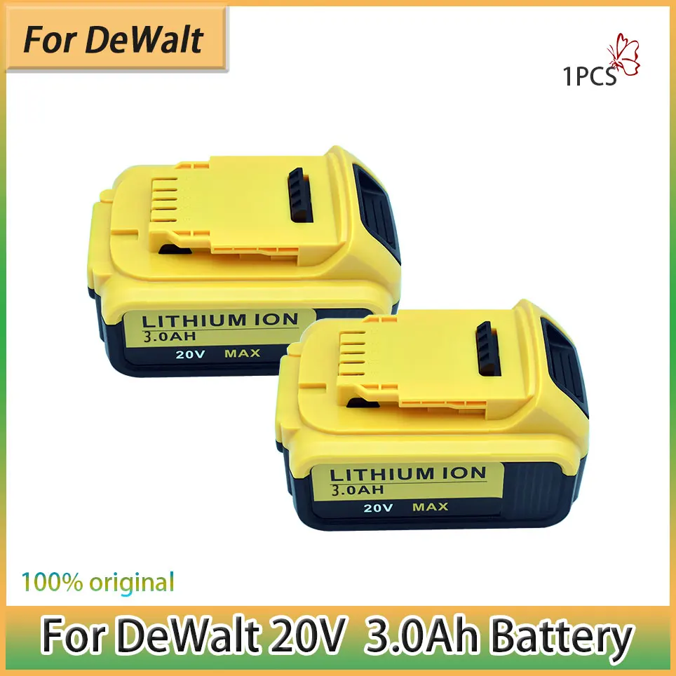 

DCB200 3000mAh 20V MAX Replacement Battery for Dewalt 20V/18V Batteries DCB184 DCB182 DCB180 DCB181 DCB182 DCB201 DCB204