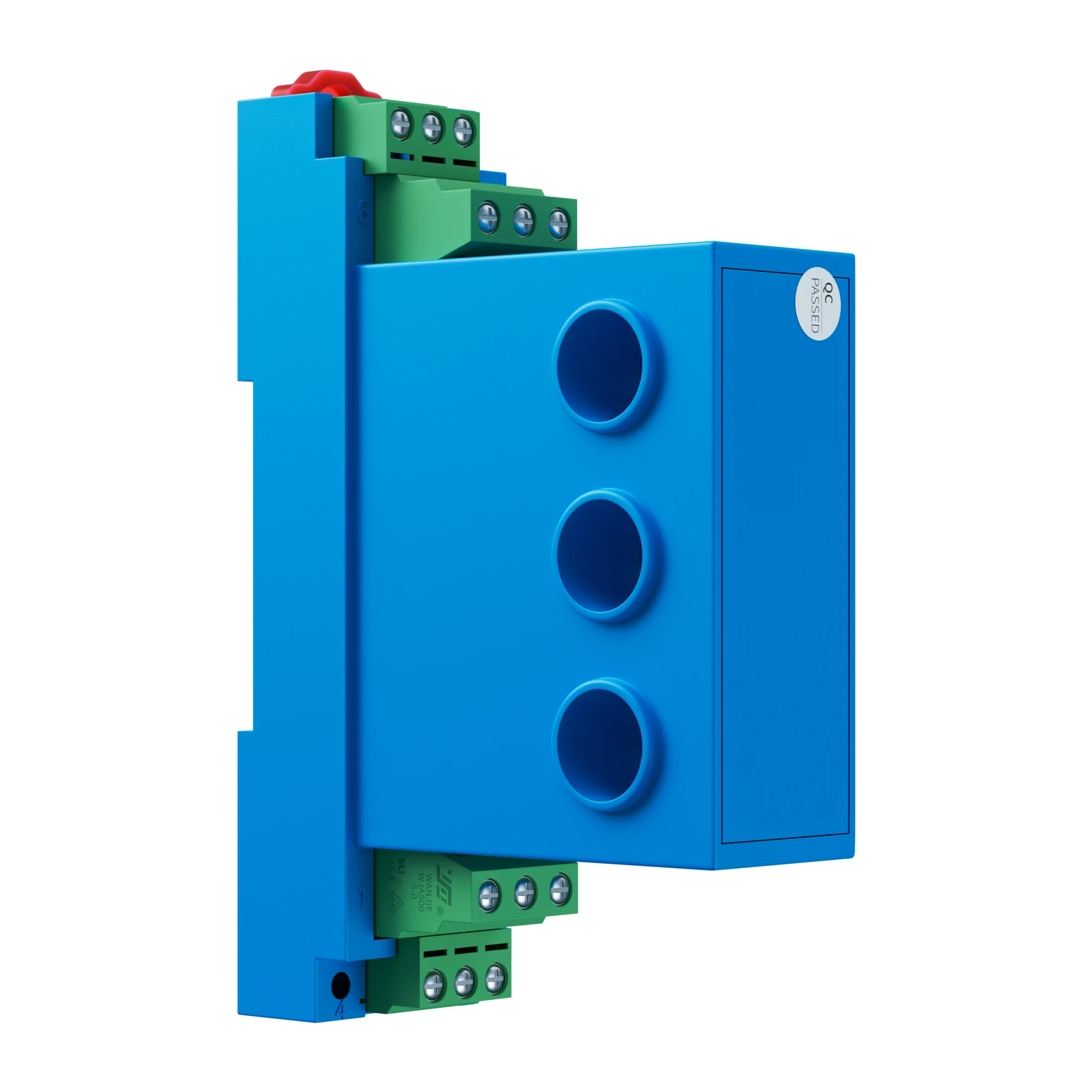 3-фазный датчик тока 0-1A 0-10A 0-20A Датчик переменного 4-20 мА 0-10 В 0-5 1-5 Холла 8 мм DC24V