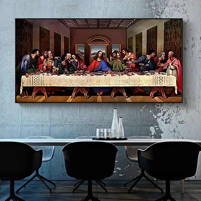 

The Last Supper 5D Diamond Painting Full Square/Round Diamond Mosaic Painting Kits Jesus Christ Rhinestone Embroidery DIY