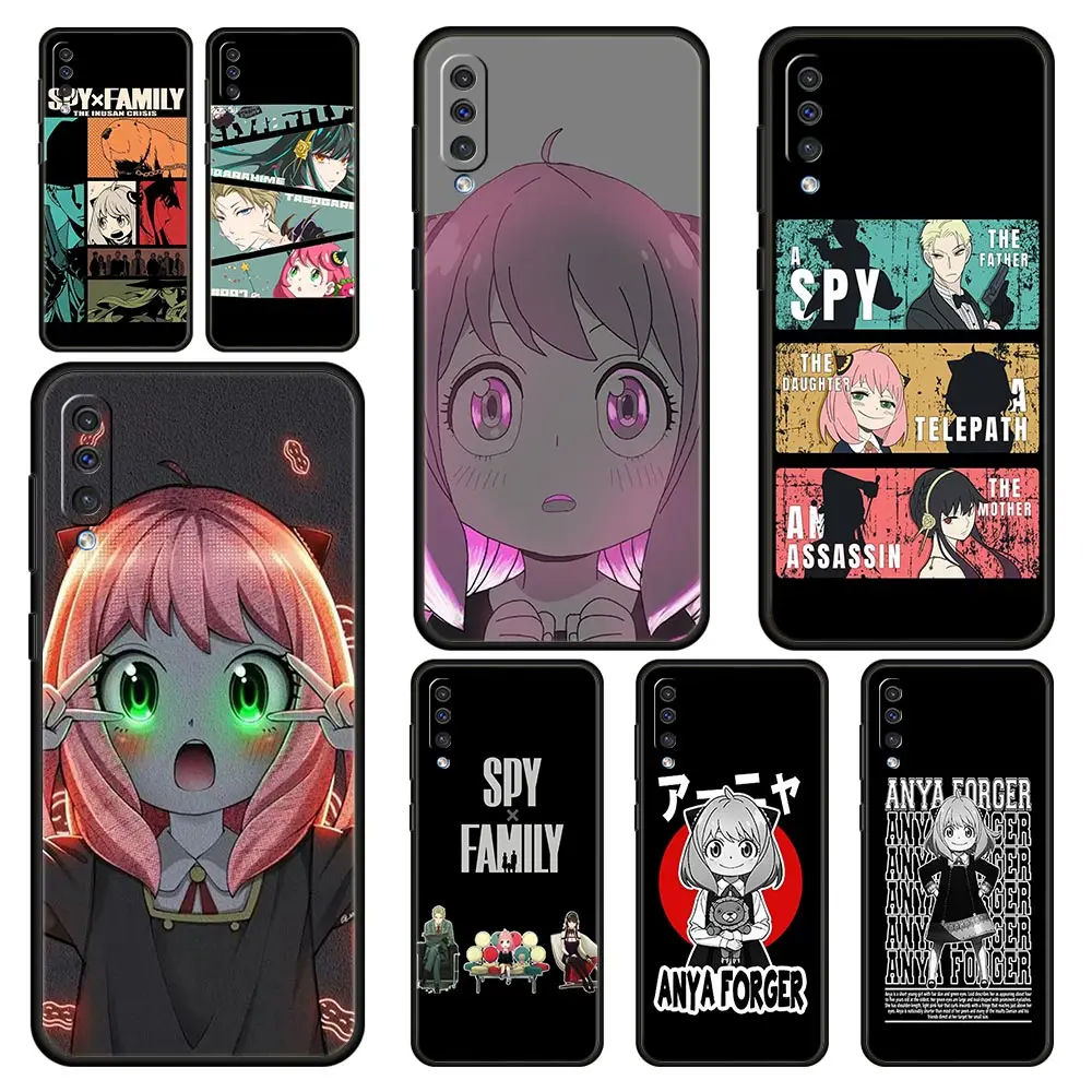 

Phone Case for Samsung Galaxy A50 A70 A10 A20 A30 A40 A20S A20E A02S A12 A22 A72 A52 A32 5G SPY×FAMILY Cool Anya Forger Cover