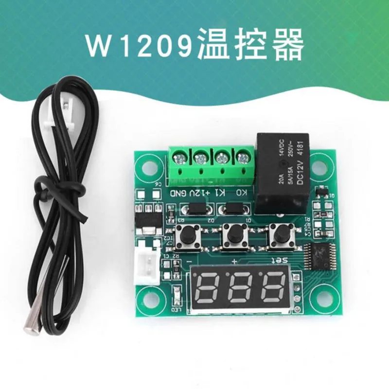 

XH-W1209 Digital Display Temperature Controller High Precision Temperature Control Switch Micro Temperature Control Board DC12V