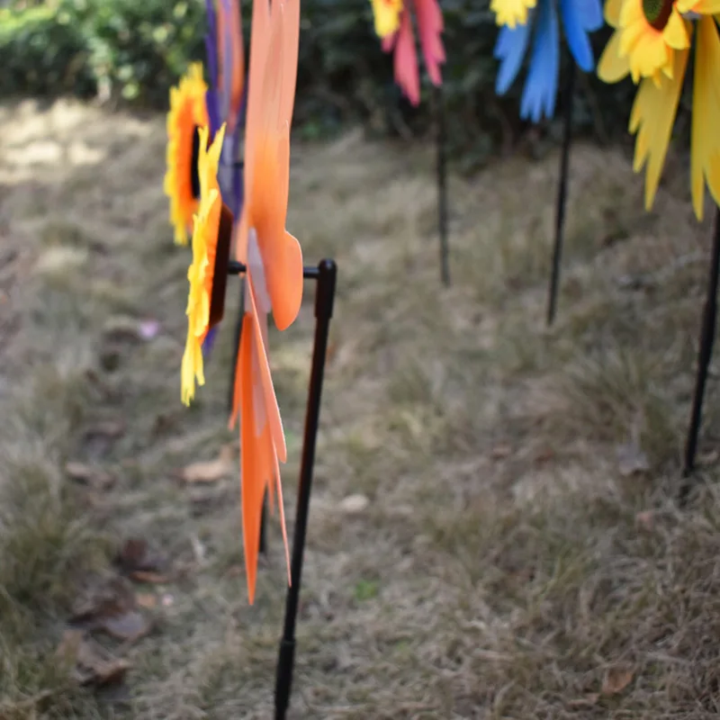 

Большие искусственные скульптуры, красочные ветряные Спиннеры, украшения для сада