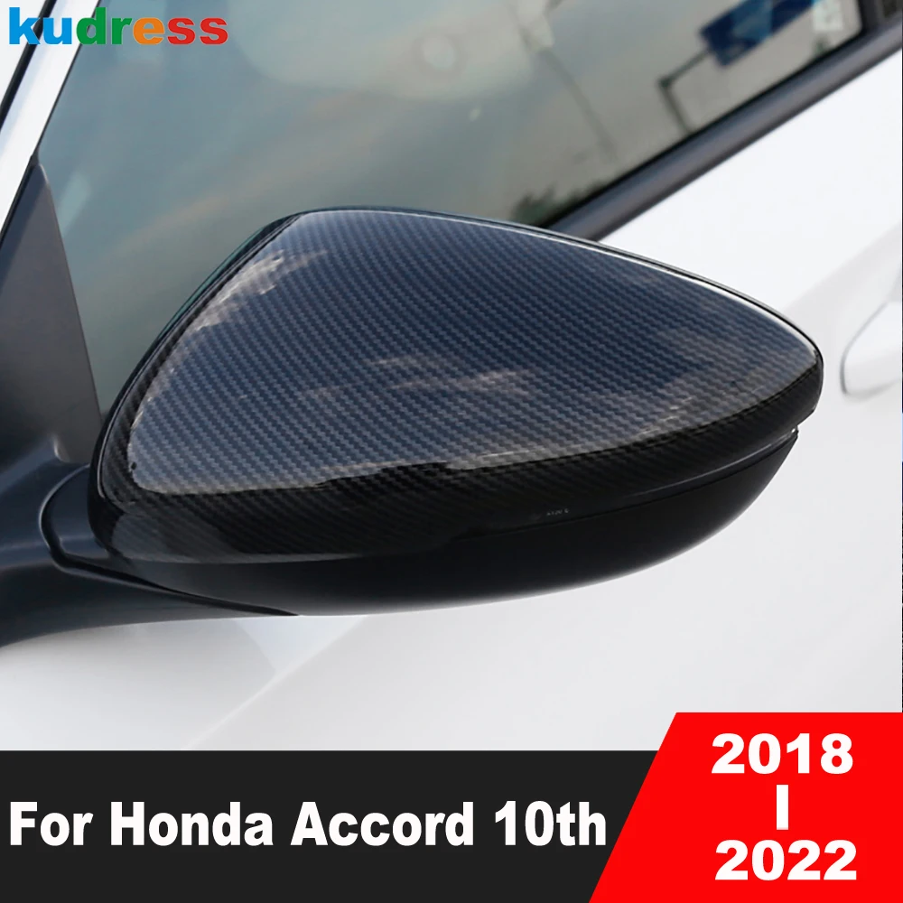 

Накладка на боковое зеркало заднего вида из углеродного волокна для Honda Accord 10th 2018 2019 2020 2021 2022