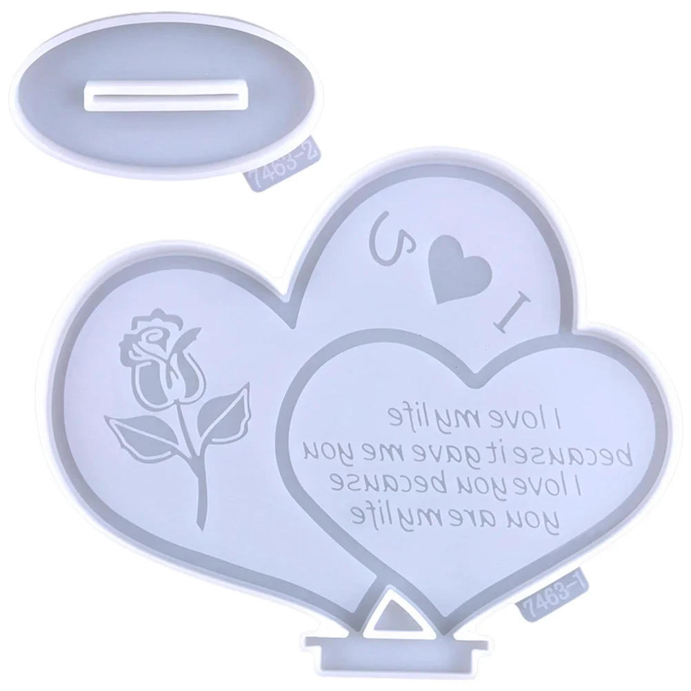 

Силиконовые формы «сделай сам», формы в форме сердца, знака, поделки на День святого Валентина, декор из эпоксидной смолы, создание слов, фор...