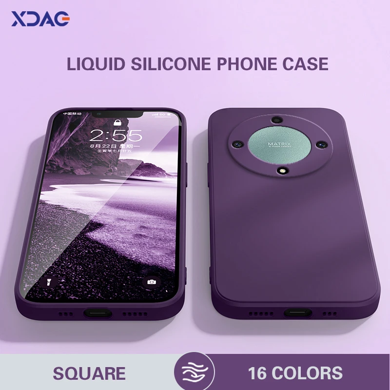 Базовая простая искусственная задняя крышка для Honor X9A