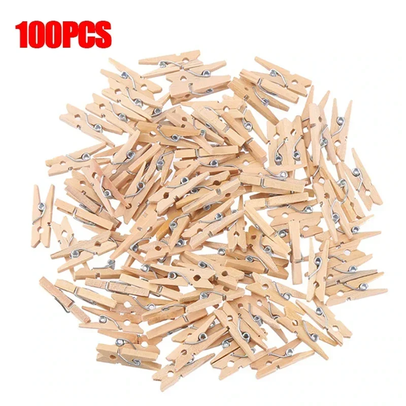 

Деревянные прищепки 20/50/100 шт. 25 мм