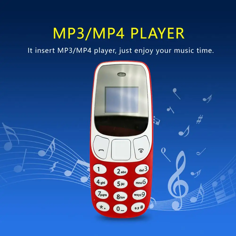 Мини-телефон BM10 с двумя Sim-картами и mp3-плеером
