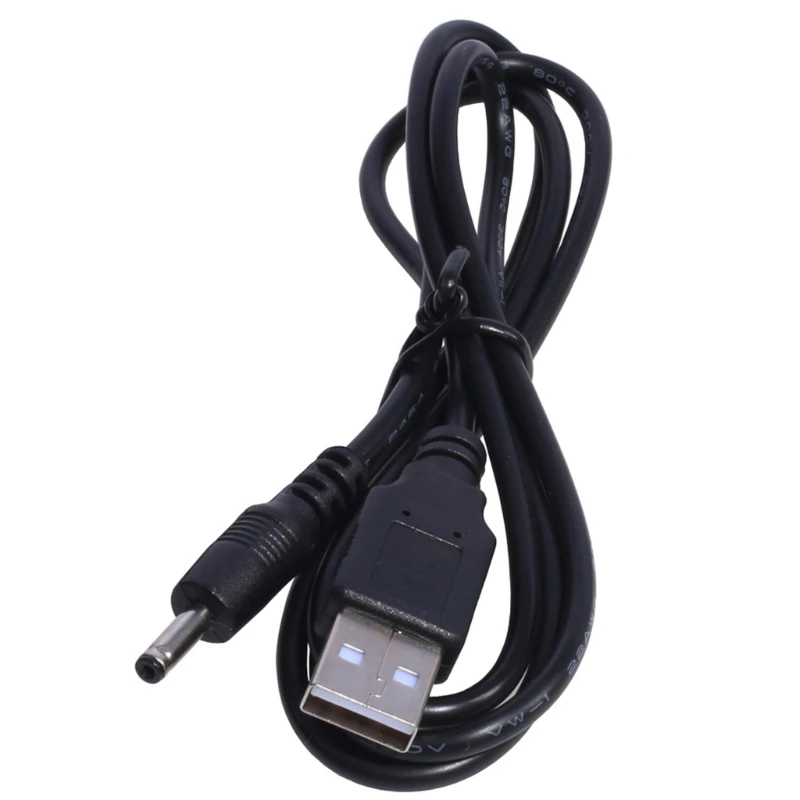 

USB Male to 3.0x1.1mm 2.5x0.7mm 4.0x1.7mm 5.5x2.5mm Barrel Power Cable Plug Transfer Connector Drop Shipping