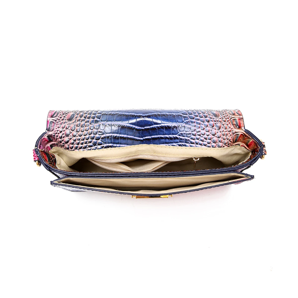 Красочный крокодиловый узор Классическая Пряжка осень-зима новый продукт сумка