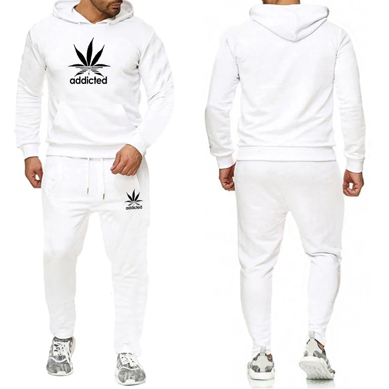 

Мужской спортивный костюм с капюшоном, черный повседневный спортивный костюм для бега, Осень-зима