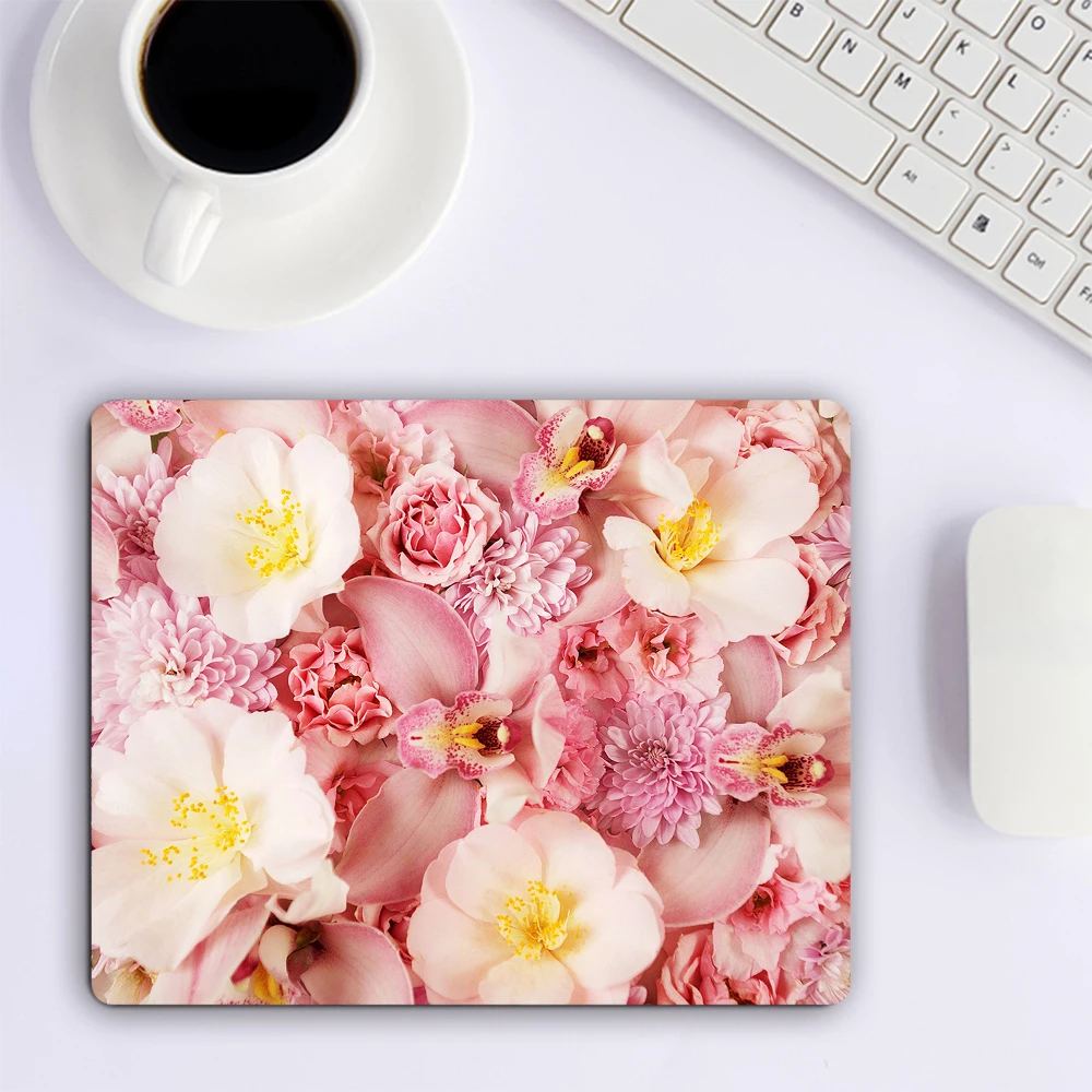 

Маленький коврик для мыши с ведьмами, кошкой, луной, Таро, компьютерные игровые аксессуары, клавиатура, мышь, ПК, геймерский коврик для мыши, ...