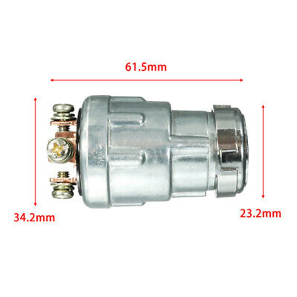 

Universal Ignition Key 4 Position Switch Barrel 12V Car MotorCycle Bike Boat Ignition Starter Switch With 2 Keys