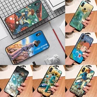 nausicaa of the valley of the wind phone case for xiaomi redmi note 7 8 9 11 t s 10 a pro lite funda shell coque cover