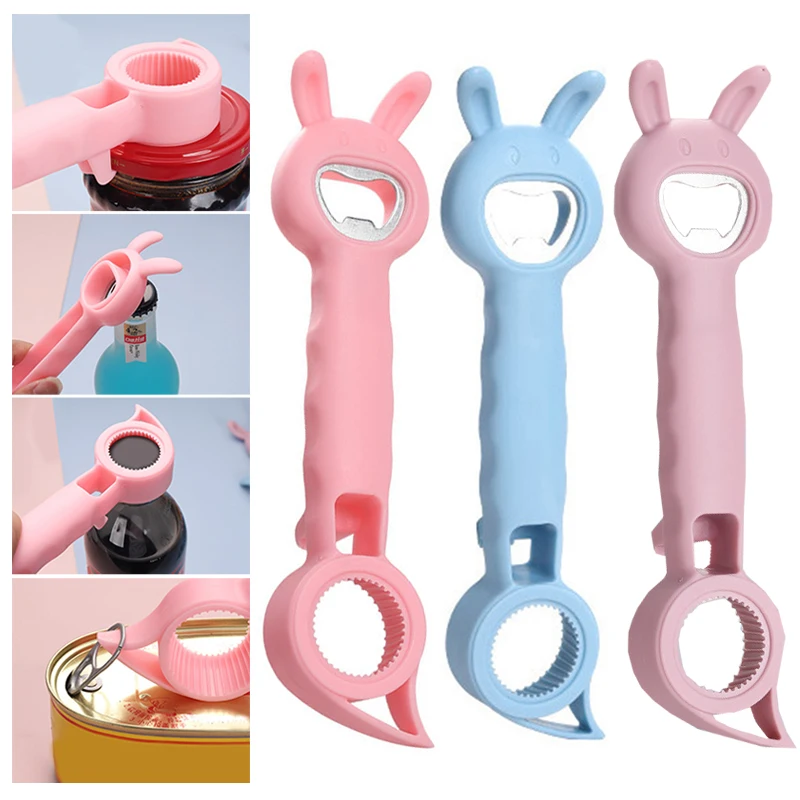 

Bottle Opener Creative Multi-Purpose Four-in-One Bear Creative Home Supplies Kitchen Tools Accessories Gadget Wine Opener