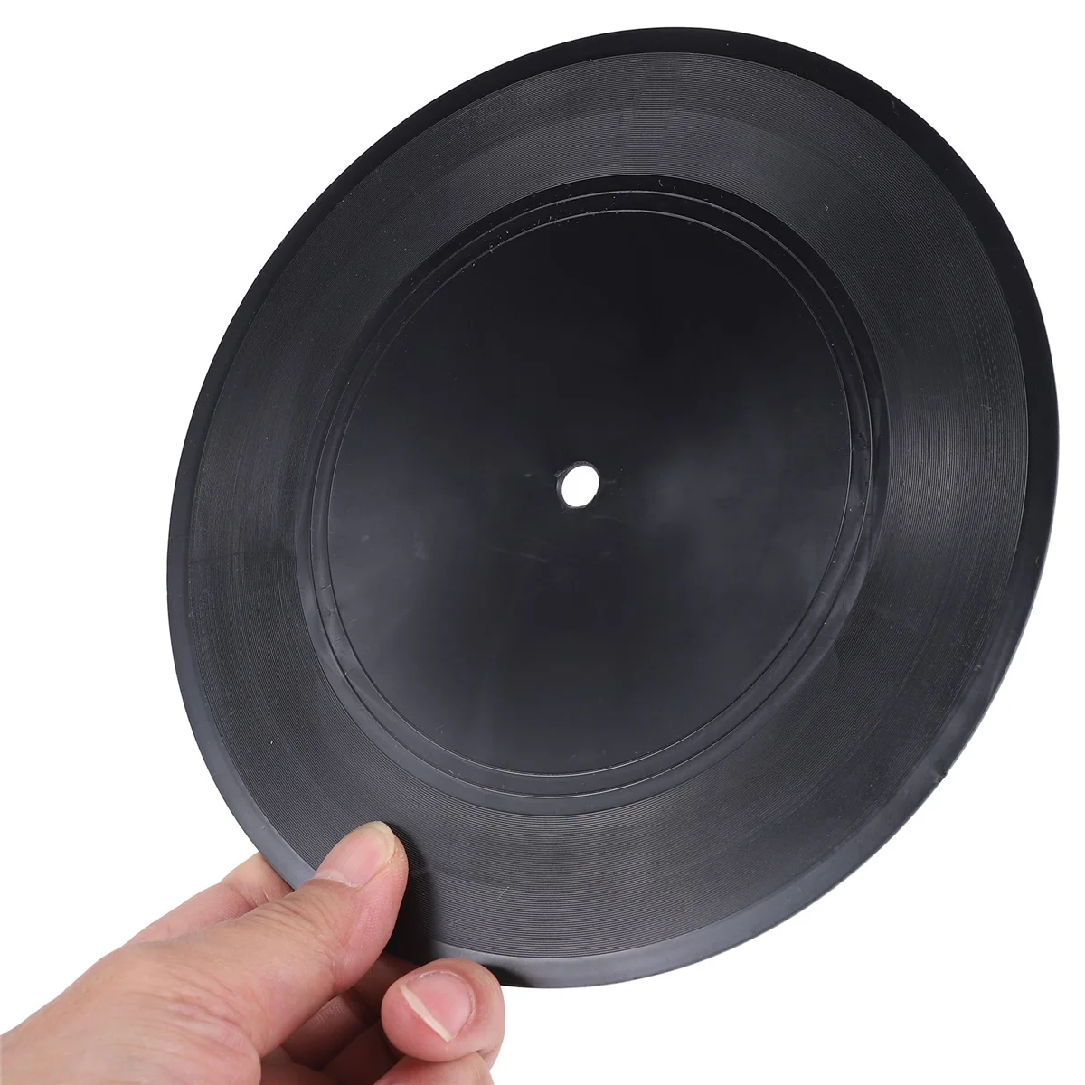 

Blank Vinyl Records 7 Inch CD for Room Decor CD Wall Decor Vinyl Records Decor Black Fake Records Decor (12 Pieces)