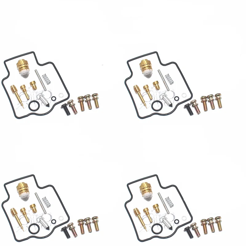 4set for ZXR400 1991-1999 ZXR 400 Motorcycle carburetor repair kit float vacuum diaphragm |