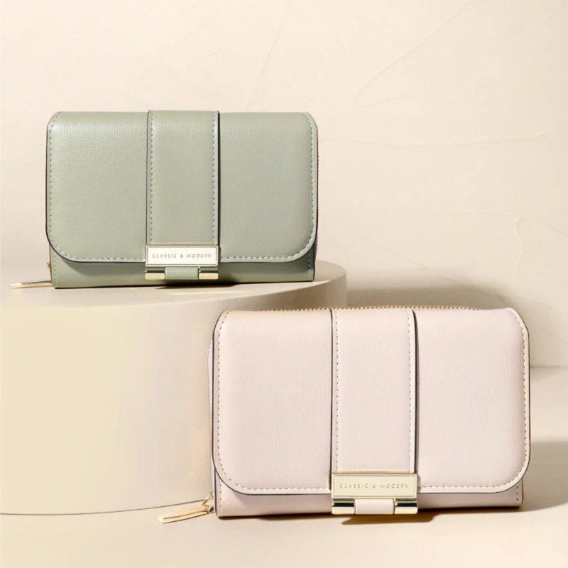 Новый женский кошелек в коротком стиле новое корейское издание простой и модный