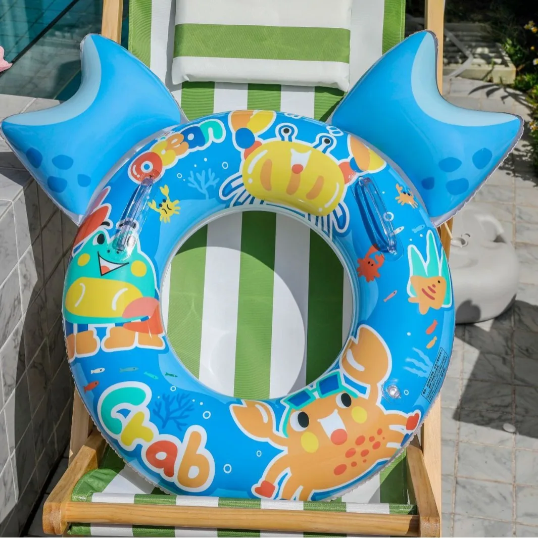 ПВХ Краб плавательный спасательный круг надувная игрушка плавательное кольцо