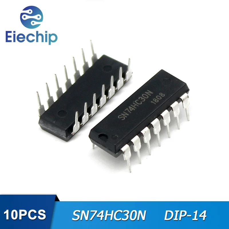 

10PCS SN74HC30N DIP14 SN74HC30 74HC30 DIP-14 Logic IC New original