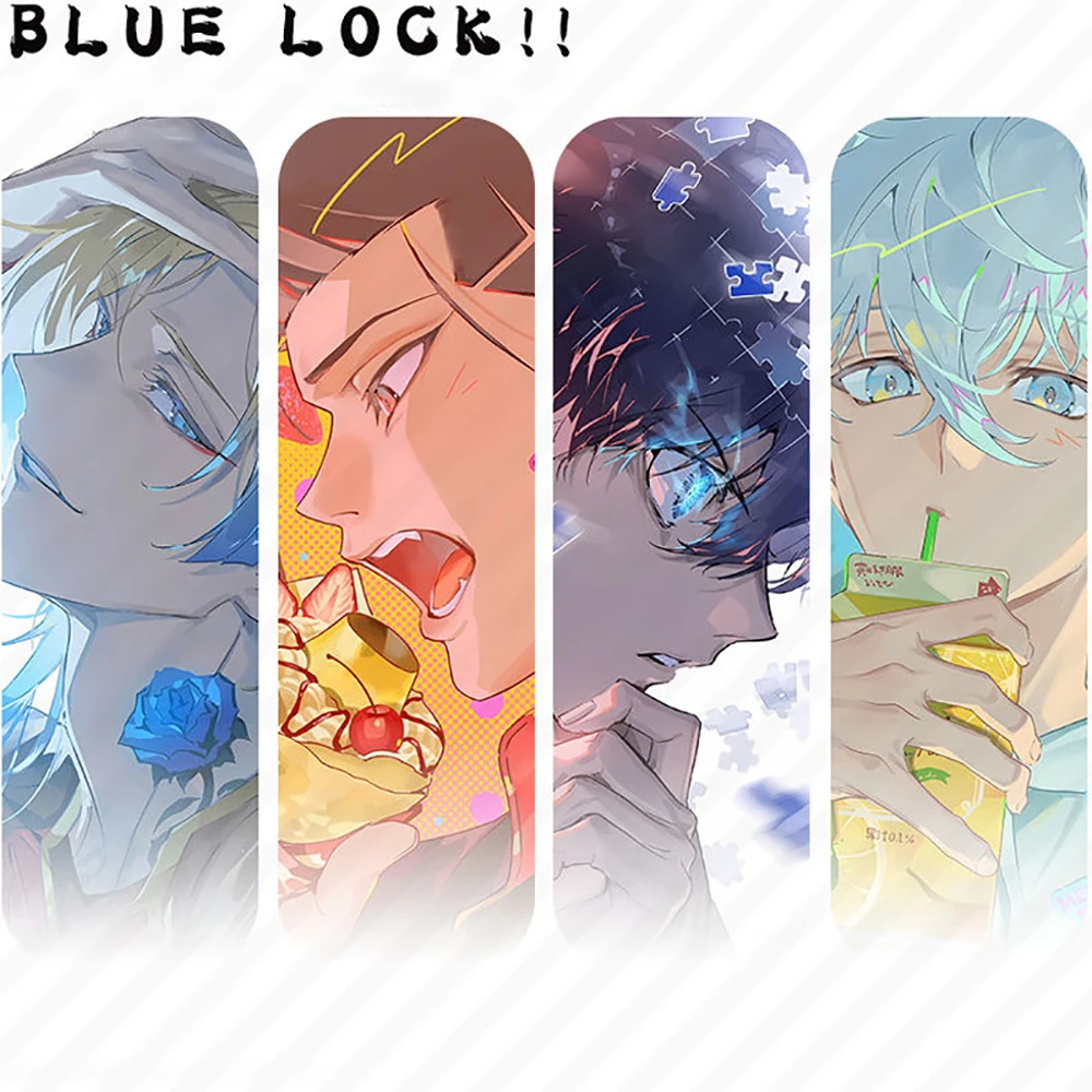 Синяя Фотокарта акриловый кирпич Nagi Seishiro Isagi Yoichi Майкл Кайзер Баро шоу красивый